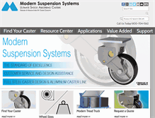 Tablet Screenshot of modernsuspensionsystems.com